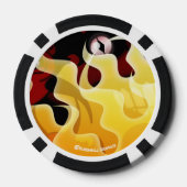 Hellfire The Devil's Eye Poker Chip (Achterkant)