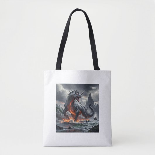 Hellfire Unidragon Canvas tas (Voorkant)