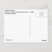 Hellgate Bridge, Astoria New York Briefkaart (Achterkant)