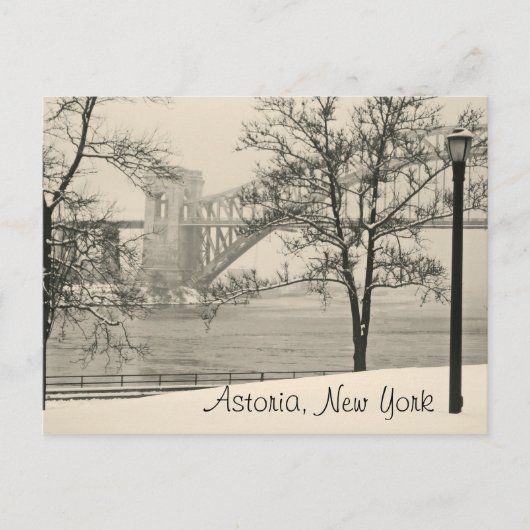 Hellgate Bridge, Astoria New York Briefkaart (Voorkant)
