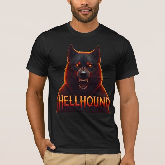 Hellhound ontketend t-shirt (Voorkant)