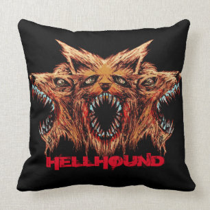 Hellhound Scary Creature Kussen