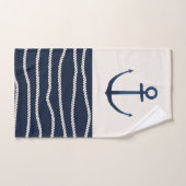 Helling en ankerpatroon bad handdoek (Handdoek)