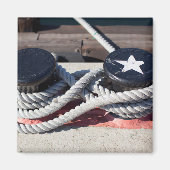 Helling verbonden met twee bollen magneet (Voorkant)