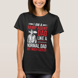 Hellingagent Luchthavenpersoneel Luchtvaartcarrièr T-shirt
