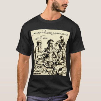 Hellish Ellesh's gaming Hall & Pawn T-shirt