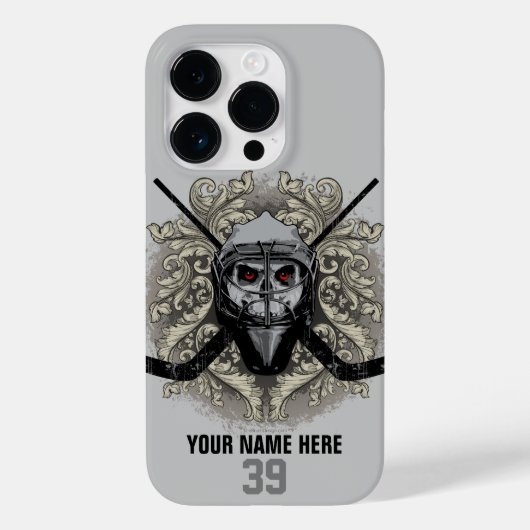 Hellish Hockey Goalie Case-Mate iPhone Case (Achterkant)