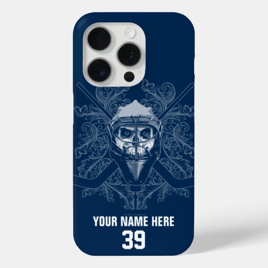 Hellish Hockey Goalie Case-Mate iPhone Case (Achterkant)