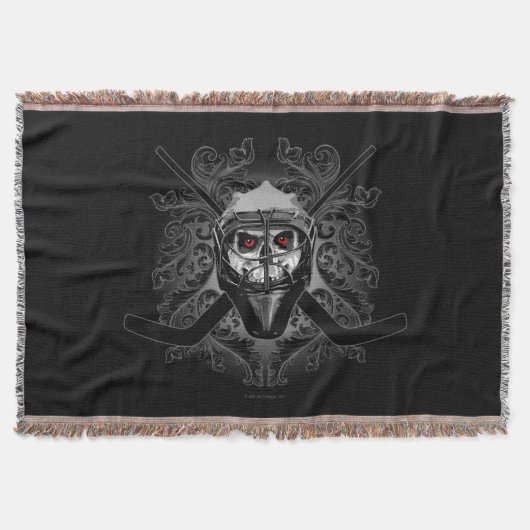 Hellish Hockey Goalie Deken (Voorkant)