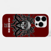 Hellish Hockey Goalie Hoesje-Mate iPhone Case (Achterkant (horizontaal))