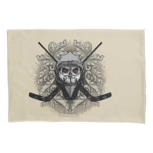 Hellish Hockey Goalie Kussensloop (Voorkant)