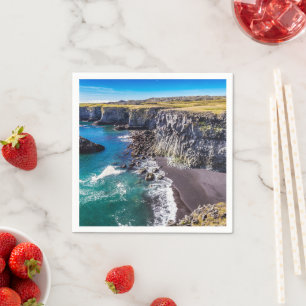Hellnahraun Coast, IJsland Servet