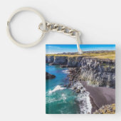 Hellnahraun Coast, IJsland Sleutelhanger (Voorkant)