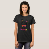 Hello 2nd Second Grade Girl Tie Dye Cute First Day T-shirt (Voorkant volledig)