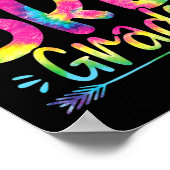 Hello 3rd Grade Teachers Stutanden Tie Dye Back To Poster (Hoek)