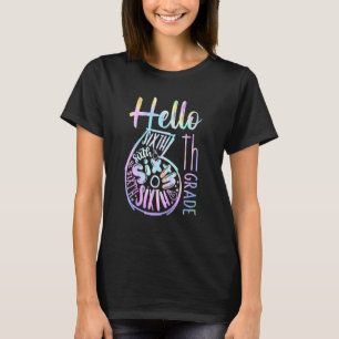 Hello 6th Grade Teachers Stutiques Tie Dye Back To T-shirt