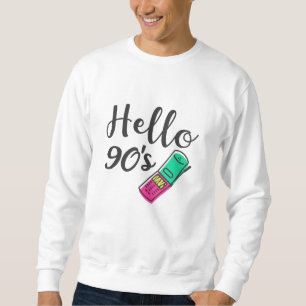 Hello 90s Cellphone Trui