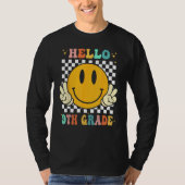 Hello 9th Grade Goodbye 8th Grade Graduation Groov T-shirt (Voorkant)