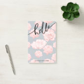 HELLO Ajouter votre nom Post-it Notes (Bureau)