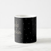 Hello Autumn Maple Leaf Coffee Mug for Cozy Fall (Centre)