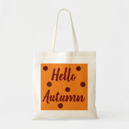 Hello Autumn Tote Bag