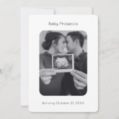 Hello Babies Modern Script Baby shower Invitation (Dos)