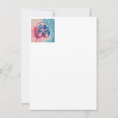 Hello Baby - charmant Invitation (Dos)