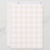 Hello Baby Photo Faire-part de naissance (Dos)