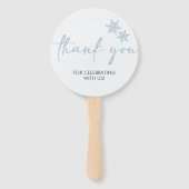 Hello Baby Shower Handwaaier (Achterkant)