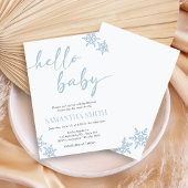 Hello Baby Shower Invitation