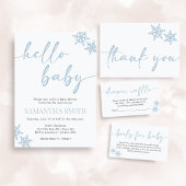 Hello Baby Shower Invitation