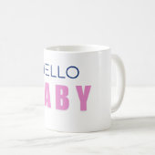 Hello Baby Shower Mug (Devant droit)