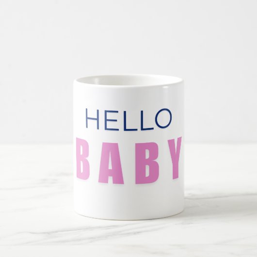 Hello Baby Shower Mug (Centre)