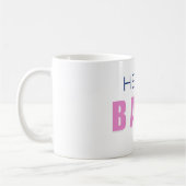 Hello Baby Shower Mug (Gauche)