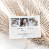 Hello Baby Simple Script Faire-part de naissance p