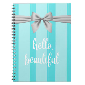"Hello Beautiful" Tiffany Carnet inspiré
