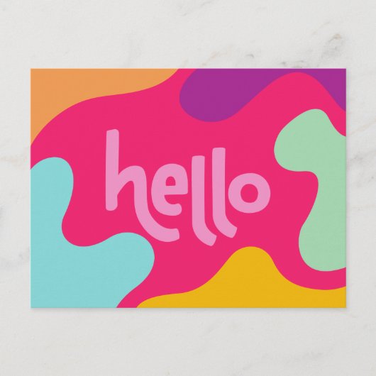 hello carte postale (Devant)