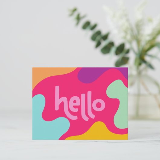 hello carte postale (Debout devant)