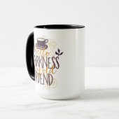 Hello Darkness My Old Friend Coffee Lovers Drinker Mok (Voorkant links)