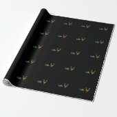 Hello Deer Cadeaupapier (Uitgerold)