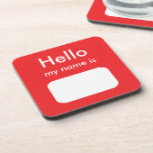 Hello Dessous de verre Cold Hot Dracks Wine Bar à  (Côté gauche)