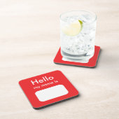 Hello Dessous de verre Cold Hot Dracks Wine Bar à  (Côté Droit)