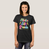 Hello Eighth Grade Team 8th Grade Back To School T T-shirt (Voorkant volledig)