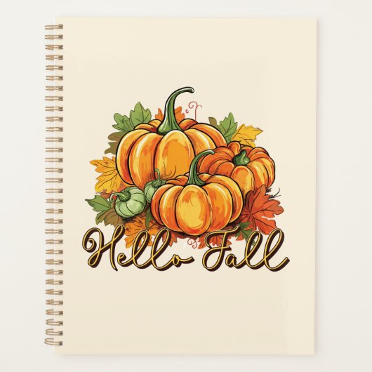 Hello Fall - Cosy Citrouille Patch (Devant)