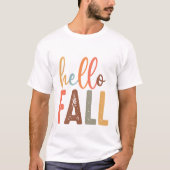 Hello Fall - Fall T-Shirt (Devant)