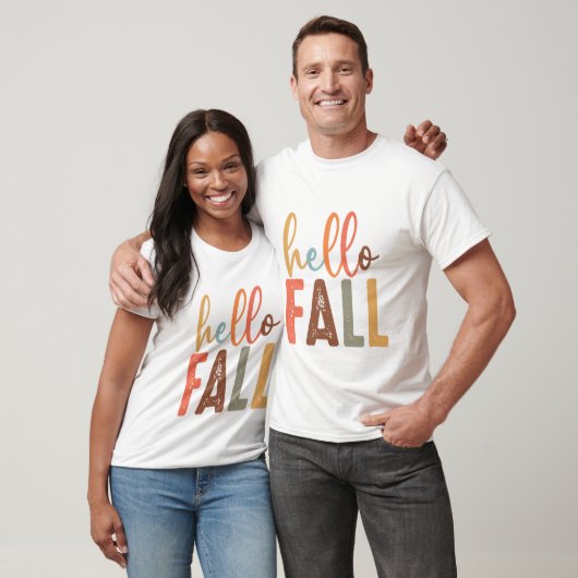 Hello Fall - Fall T-Shirt (Unisexe)