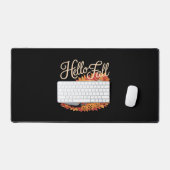 Hello Fall Funny Sloth Halloween pumkin Classic T- (Clavier et souris)