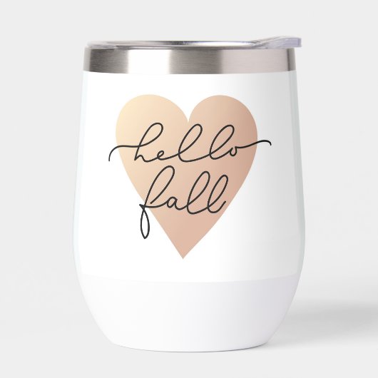Hello Fall Love Heart (Gauche)