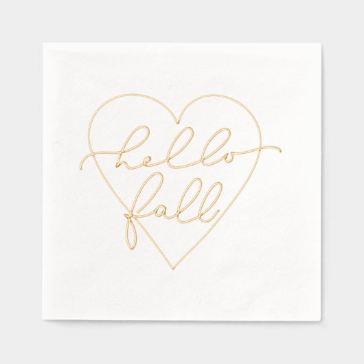 Hello Fall Love Heart (Recto)