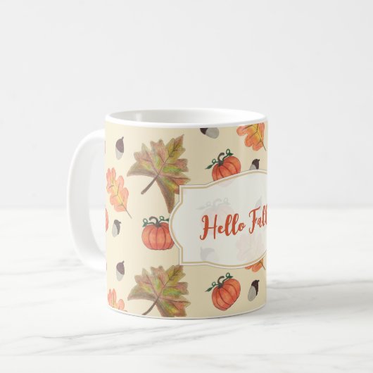 Hello Fall Mug (Devant gauche)